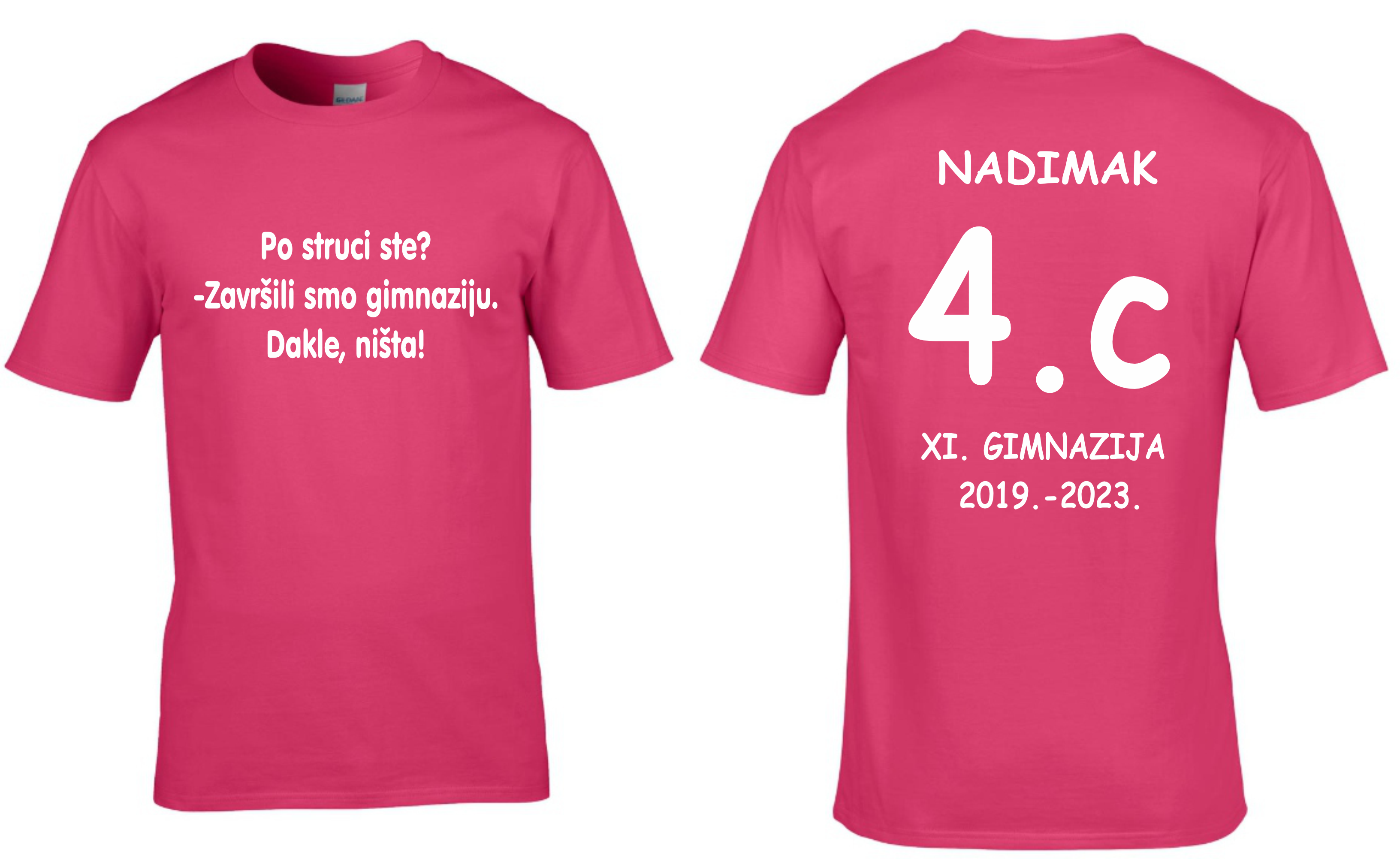 Spremi se za zadnji dan škole uz Screen print!